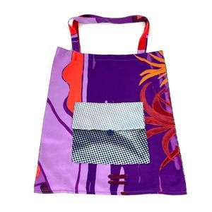 HERMES Purple Shoulder Bag